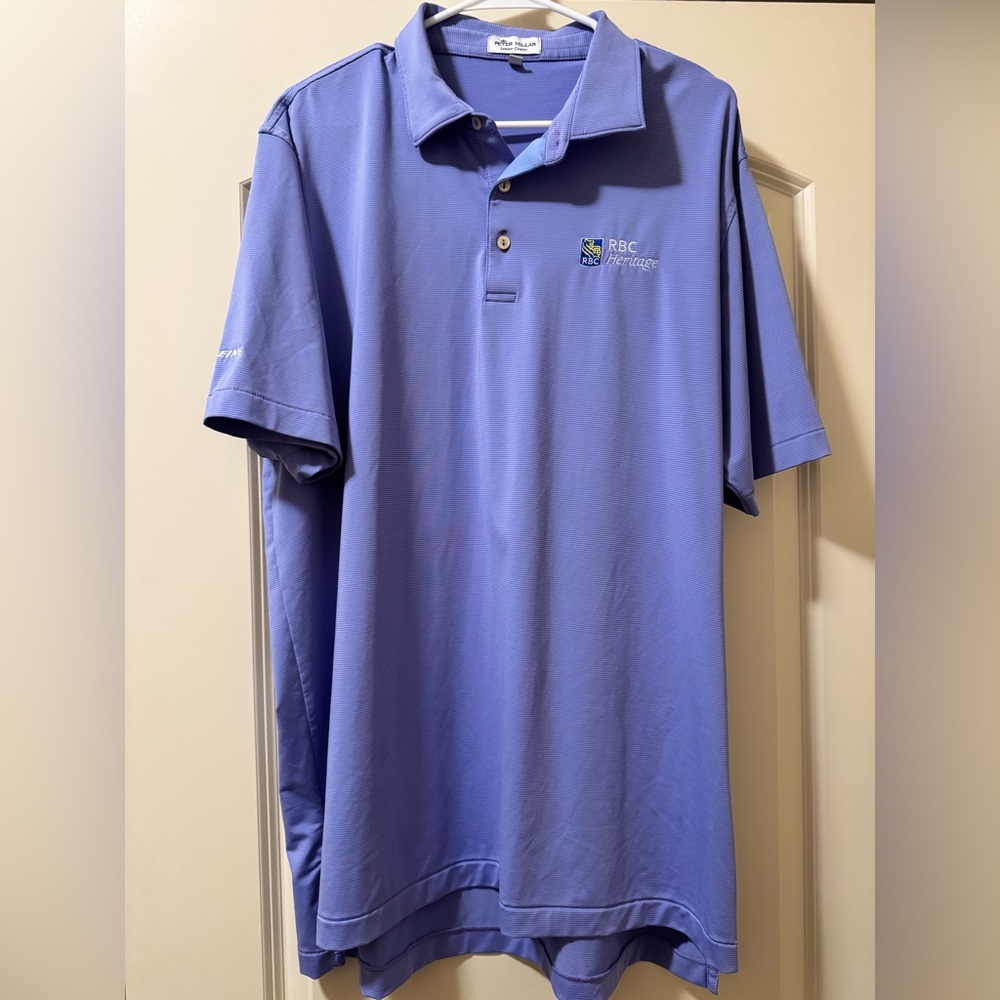 Peter Millar XL Blue Golf Polo